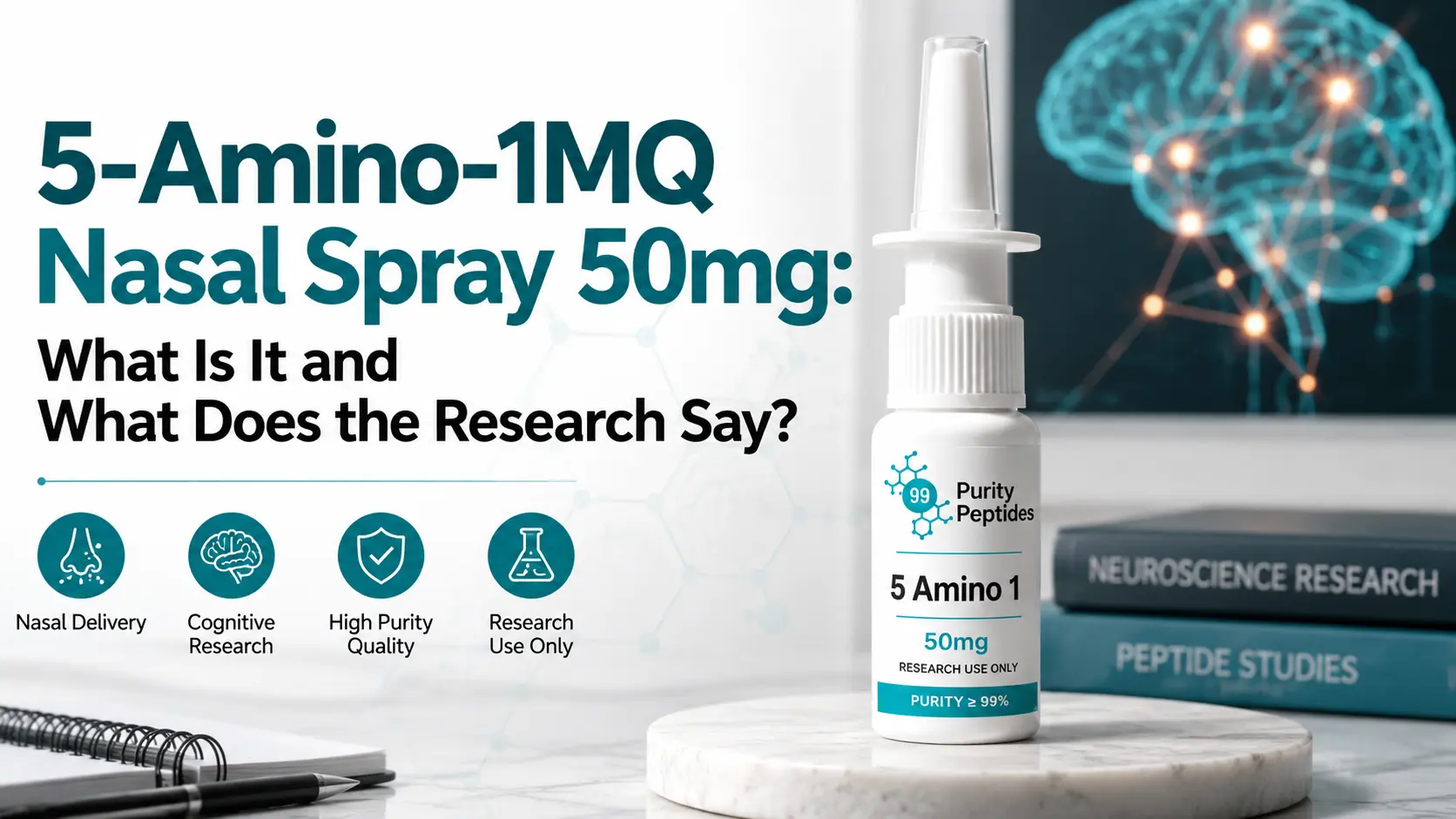 5-Amino-1MQ Spray Nasal 50mg: ¿Qué Es y Qué Dice la Investigación?